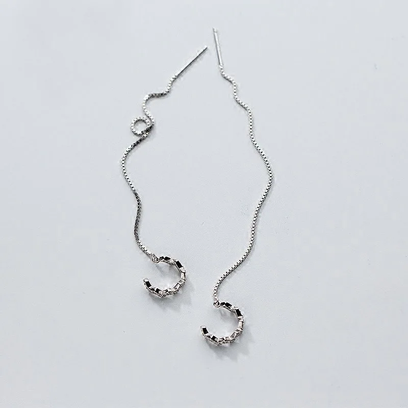 Trendy Jewelry Metal Ear Clip Earring 1PC Simply Design Silvery Plating Chain Ear Clip Earrings For Girl Gifts
Trendy Jewelry Metal Ear Clip Earring 1PC Simply Design Silvery Plating Chain Ear Clip Earrings For Girl Gifts