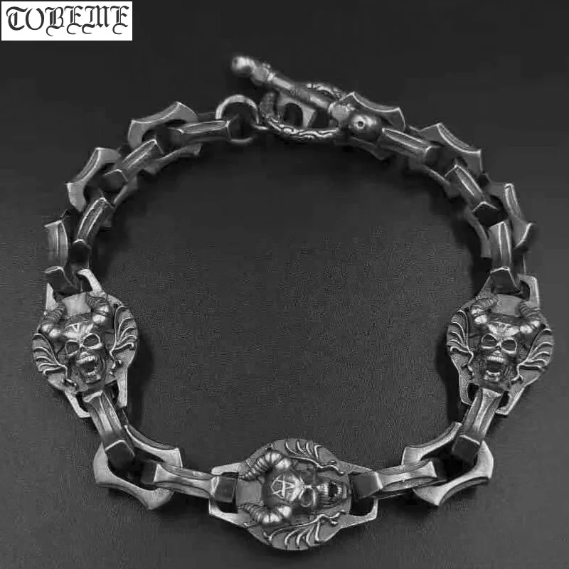 100% 925 Siilver скелет браслет 925 пробы череп человека браслет Винтаж тайский серебряный Панк ювелирные изделия браслет
100% 925 Siilver скелет браслет 925 пробы череп человека браслет Винтаж тайский серебряный Панк ювелирные изделия браслет