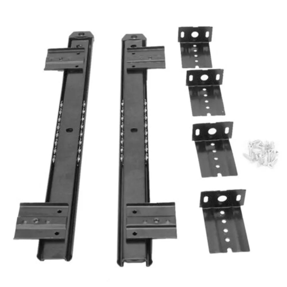 35mmx350mm Pair Of Keyboard Shelf Runners Computer Desk Drawer Slides Keyboard Lifting Bottom Bracket Damping Buffer Rail
35mmx350mm Pair Of Keyboard Shelf Runners Computer Desk Drawer Slides Keyboard Lifting Bottom Bracket Damping Buffer Rail