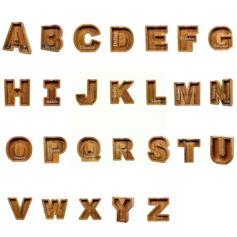 1 шт. Копилка в форме буквы деревянная коробка для денег безопасный подарок Органайзер сувенир 2021 значимая коробка для хранения для детей S ...
1 шт. Копилка в форме буквы деревянная коробка для денег безопасный подарок Органайзер сувенир 2021 значимая коробка для хранения для детей S ...