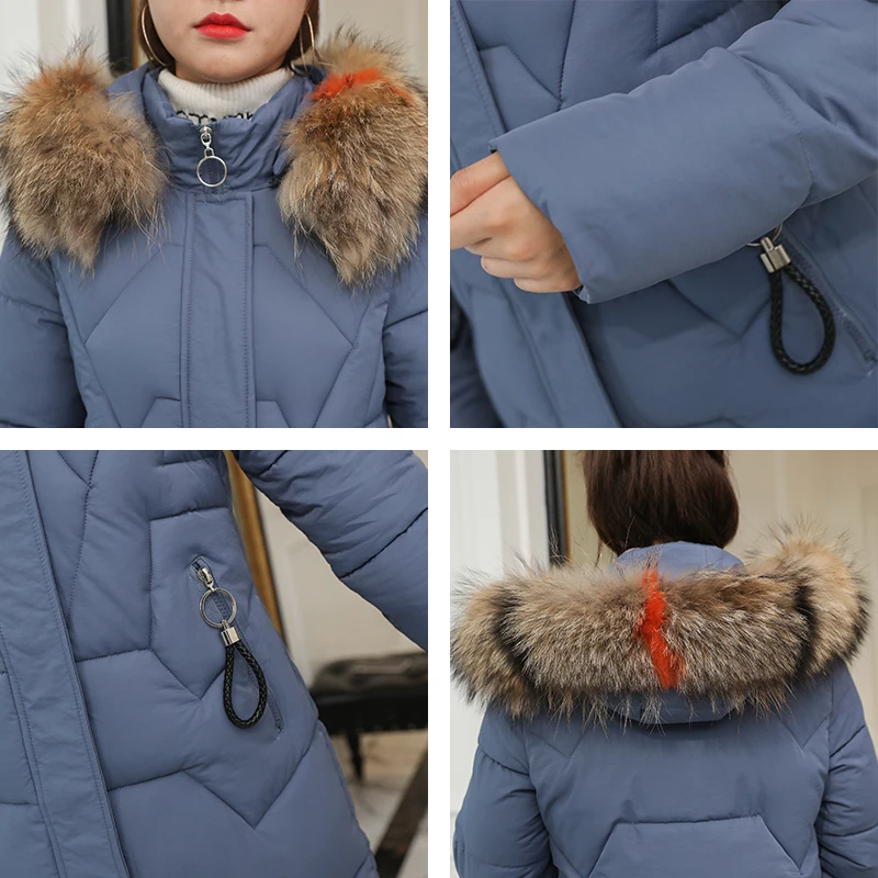 2020 Winter X-long Jacket For Women Solid Hooded Female Cold Coat With Fur Collar Casual Plus Size Cotton Padded Thick Parkas
2020 Winter X-long Jacket For Women Solid Hooded Female Cold Coat With Fur Collar Casual Plus Size Cotton Padded Thick Parkas
