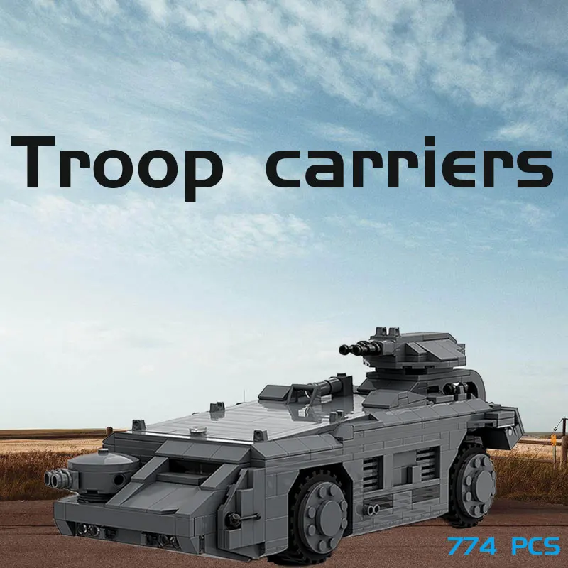 MOC Building Block Maker Military Series Troop Carriers Assembly Model Kids Toy Creative DIY Build Bricks Birthday Gifts
MOC Building Block Maker Military Series Troop Carriers Assembly Model Kids Toy Creative DIY Build Bricks Birthday Gifts