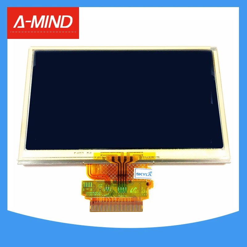 

4.3" inch For TomTom VIA 130 GPS LCD display screen with touch screen digitizer panel free shipping