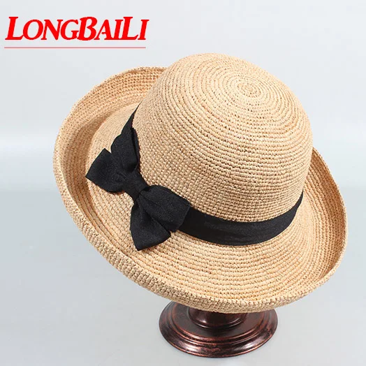 LongBaiLi Summer Raffia Straw Wide Brim Sun Beach Hats For Women Free Shipping SWDS049
LongBaiLi Summer Raffia Straw Wide Brim Sun Beach Hats For Women Free Shipping SWDS049