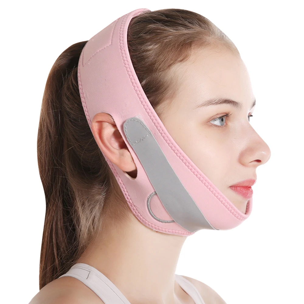 Elastic Face Slimming Bandage V Line Face Shaper Women Chin Cheek Lift Up Belt Facial Massage Strap Face Skin Care Beauty Tools
Elastic Face Slimming Bandage V Line Face Shaper Women Chin Cheek Lift Up Belt Facial Massage Strap Face Skin Care Beauty Tools
