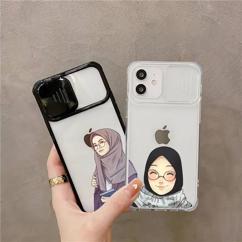 cartoon hijab muslim Girl Phone Case For iPhone 7 8 11 12 X XS XR MINI Pro Max Plus Slide Camera Lens Protection
cartoon hijab muslim Girl Phone Case For iPhone 7 8 11 12 X XS XR MINI Pro Max Plus Slide Camera Lens Protection