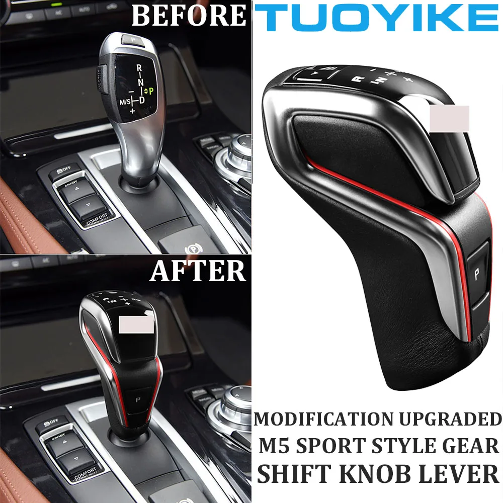 LHD Car Gear Shift Knob Lever Modified M5 Sport Style For BMW 5/6/7-Series F10 F18 F07 F06 F12 F01 X3 X4 F25 F26 X5 X6 F15 F16
LHD Car Gear Shift Knob Lever Modified M5 Sport Style For BMW 5/6/7-Series F10 F18 F07 F06 F12 F01 X3 X4 F25 F26 X5 X6 F15 F16
