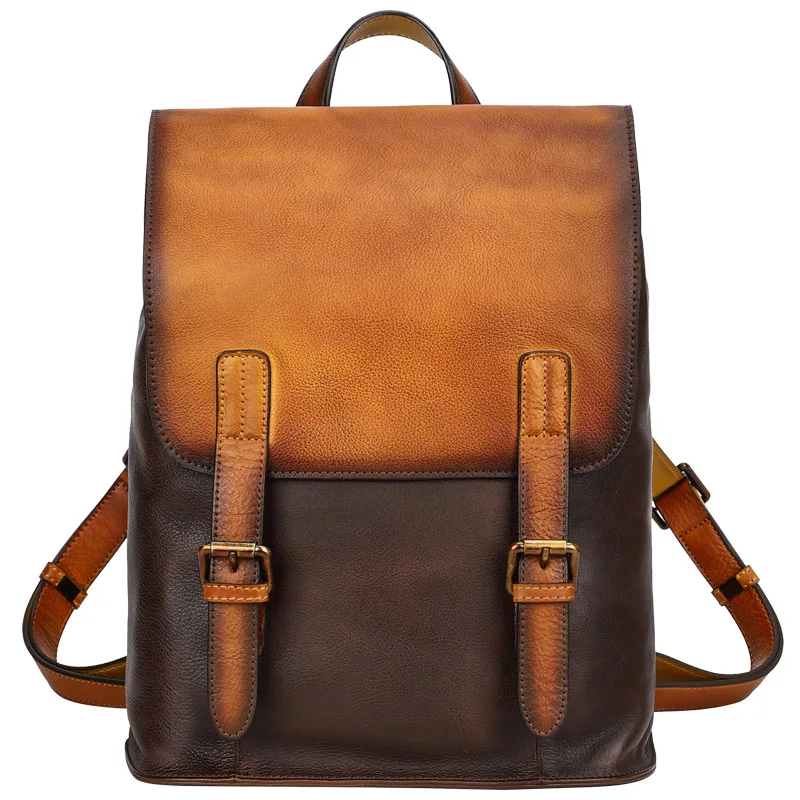New Women Backpack Travel Bag Daypack Brush Color Large Capacity Knapsack Cowhide Vintage Genuine Leather Girls School Rucksack
New Women Backpack Travel Bag Daypack Brush Color Large Capacity Knapsack Cowhide Vintage Genuine Leather Girls School Rucksack