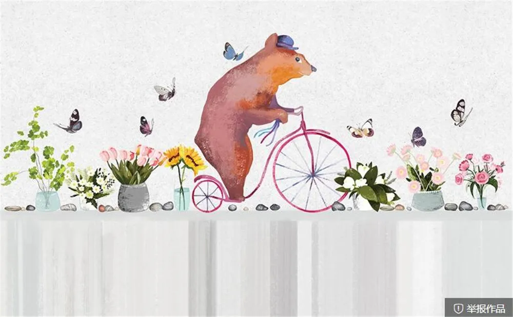milofi manufacturers custom wallpaper mural 3d nordic hand-painted cartoon bear children's room background wallpaper mural
milofi manufacturers custom wallpaper mural 3d nordic hand-painted cartoon bear children's room background wallpaper mural
