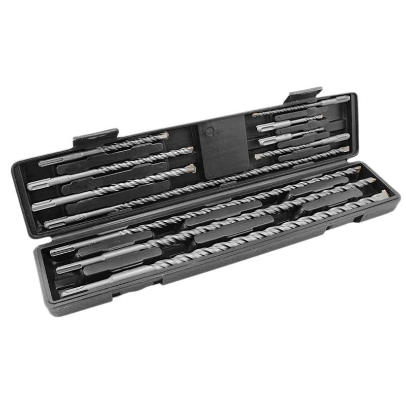 11-Piece Impact MultiConstruction Drill Bit Set Hexagonal Handle Twist Drill Electric Screwdriver Drill Bit Set
11-Piece Impact MultiConstruction Drill Bit Set Hexagonal Handle Twist Drill Electric Screwdriver Drill Bit Set