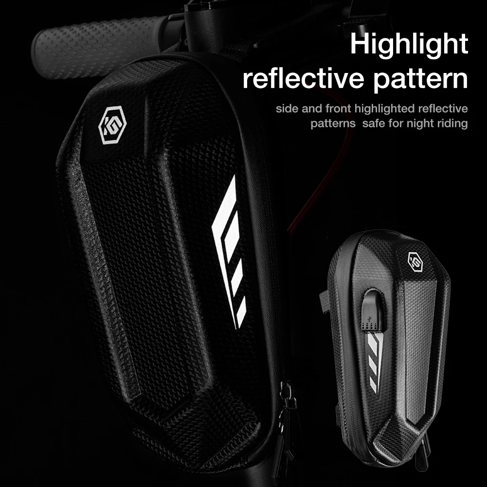 Electric Scooter Handlebar Bag Waterproof 3D Shell Shockproof Storage Bags Bicycle Front Hanging Bag Cycling Accessories
Electric Scooter Handlebar Bag Waterproof 3D Shell Shockproof Storage Bags Bicycle Front Hanging Bag Cycling Accessories