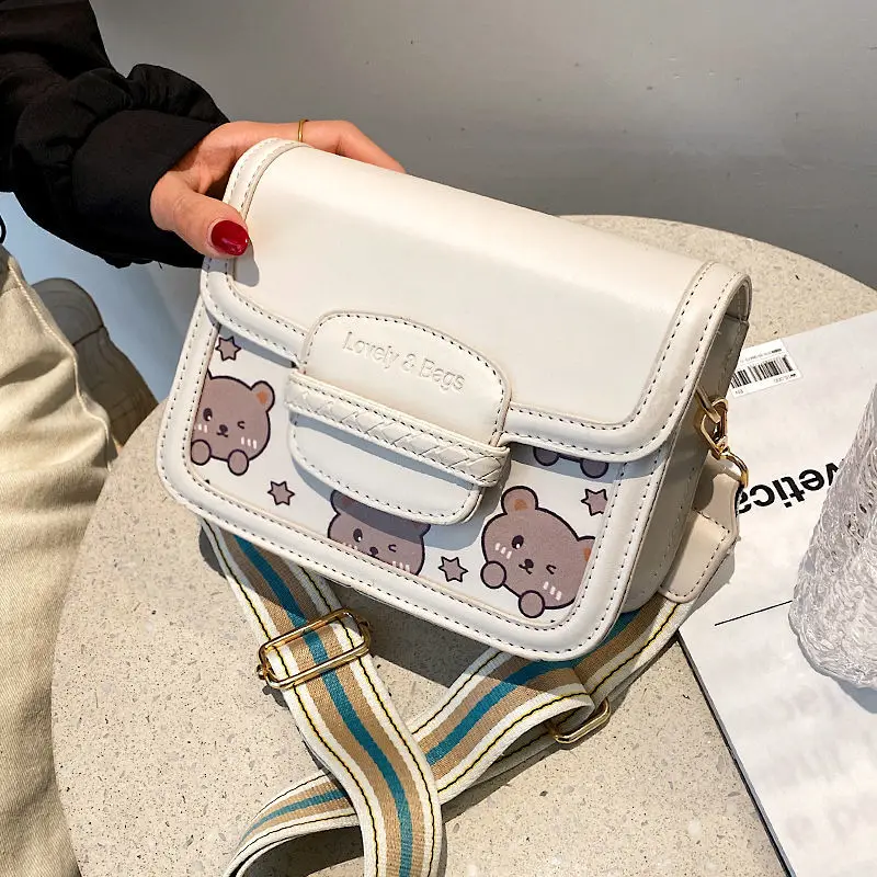 HOUZHOU Crossbody Bags White Wide Shoulder Bag for Phone Woman Kawaii Japanese Leather Messenger Lolita Anime 2021 Autumn
HOUZHOU Crossbody Bags White Wide Shoulder Bag for Phone Woman Kawaii Japanese Leather Messenger Lolita Anime 2021 Autumn