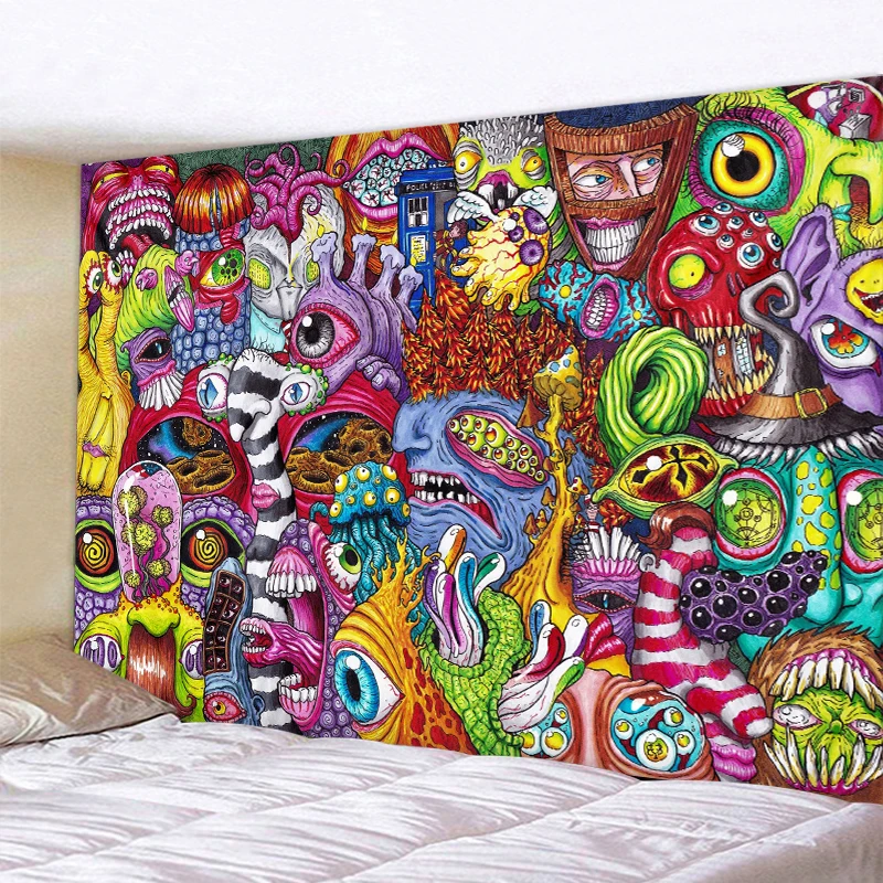 Abstract art home decoration witchcraft tapestry Mandala tapestry Bohemian decorative yoga mat psychedelic scene mattress 
Abstract art home decoration witchcraft tapestry Mandala tapestry Bohemian decorative yoga mat psychedelic scene mattress