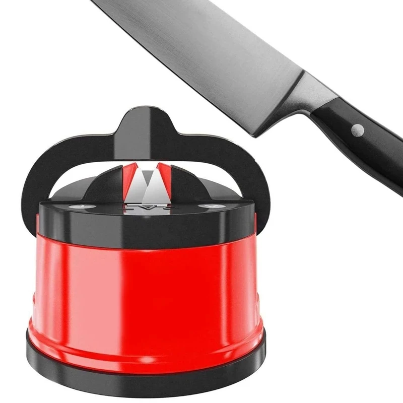 Kitchen Sharpener Safe Knife Scissors Blade Grinder Stone Knives Sharpening Tungsten Diamond Sharpener Tool with Suction Pad
Kitchen Sharpener Safe Knife Scissors Blade Grinder Stone Knives Sharpening Tungsten Diamond Sharpener Tool with Suction Pad