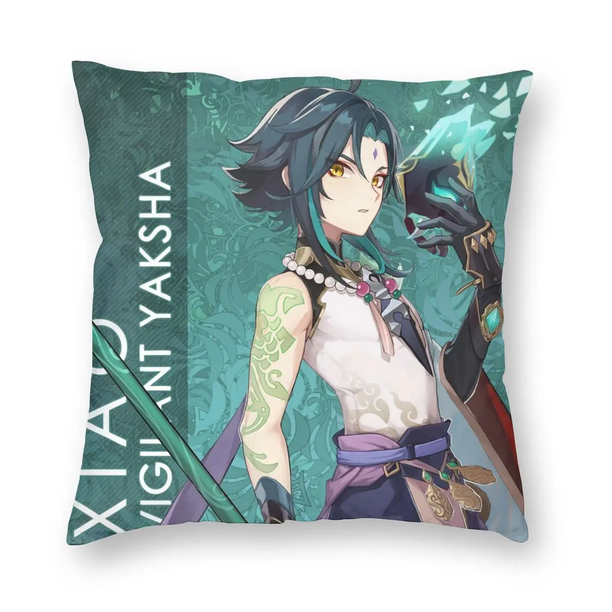 Xiao Genshin Impact Anime Pillowcase Printing Polyester Cushion Cover Decor Throw Pillow Case Cover Home Dropshipping 40*40cm
Xiao Genshin Impact Anime Pillowcase Printing Polyester Cushion Cover Decor Throw Pillow Case Cover Home Dropshipping 40*40cm