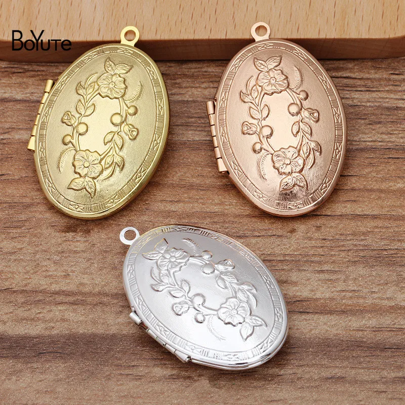 BoYuTe (10 Pieces/Lot) 26*37MM 9MM Thickness Metal Brass Oval Shape Floating Locket Pendant Factory Direct Wholesale 
BoYuTe (10 Pieces/Lot) 26*37MM 9MM Thickness Metal Brass Oval Shape Floating Locket Pendant Factory Direct Wholesale