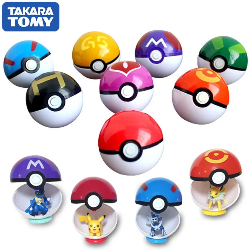 TAKARA TOMY оригинальный покебол 1 шт. + случайные фигурки монстров аниме экшн-фигурки и игрушки рождественские подарки для детей
TAKARA TOMY оригинальный покебол 1 шт. + случайные фигурки монстров аниме экшн-фигурки и игрушки рождественские подарки для детей