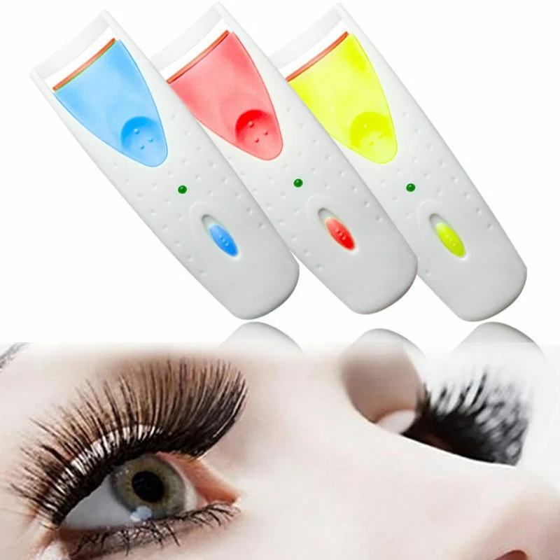 Electric Heated Eyelash Curler Battery Powered Operated Eye Lash Curling Device Tools
Electric Heated Eyelash Curler Battery Powered Operated Eye Lash Curling Device Tools