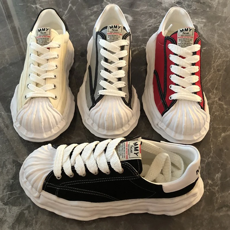 2021 Mihara Yasuhiro Canvas Shoes MMY Shell Head Dissolving Shoes MIHARA Board Shoes Men's and Women's Sports Shoes
2021 Mihara Yasuhiro Canvas Shoes MMY Shell Head Dissolving Shoes MIHARA Board Shoes Men's and Women's Sports Shoes