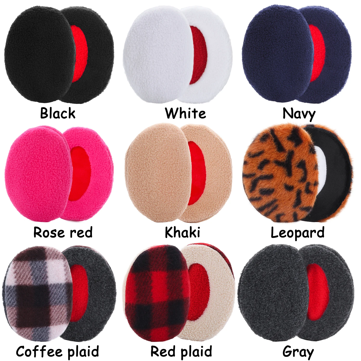 1Pair Bandless Ear Muffs Winter Thick Warm Fleece Ear Muffs Ear Covers Women Men Ourdoor Cold Weather Windproof Ear Warmer
1Pair Bandless Ear Muffs Winter Thick Warm Fleece Ear Muffs Ear Covers Women Men Ourdoor Cold Weather Windproof Ear Warmer