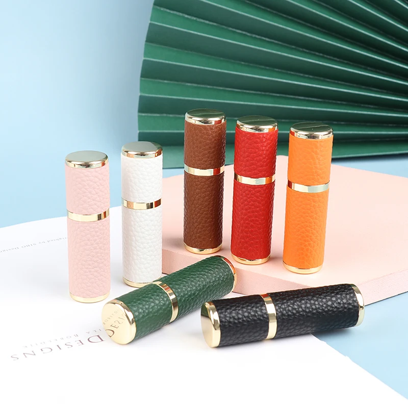 5ML Leather Perfume Bottle Portable Sprayer Refillable Empty Perfume Atomizer
5ML Leather Perfume Bottle Portable Sprayer Refillable Empty Perfume Atomizer