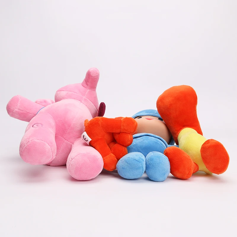Милая плюшевая игрушка pocoyo мультяшная Loula Elly Pato новые детские игрушки подарок