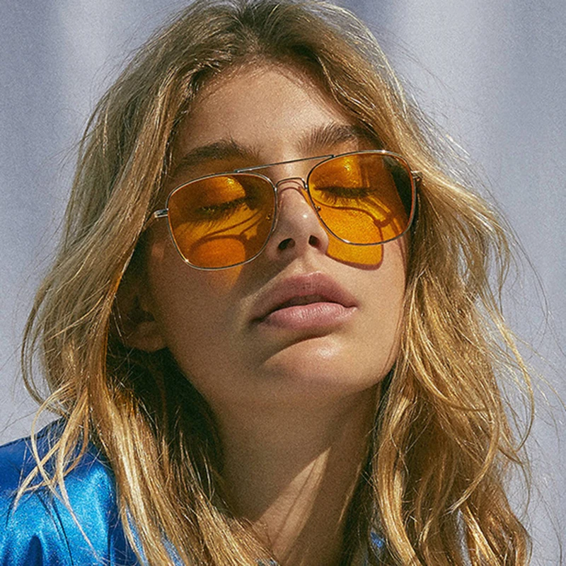 Sun Glasses For Women Fashion 2021 Vintage Metal Pilot Driver's UV400 Frame Pink Black Yellow Red Lens Brown SUNGlasses
Sun Glasses For Women Fashion 2021 Vintage Metal Pilot Driver's UV400 Frame Pink Black Yellow Red Lens Brown SUNGlasses