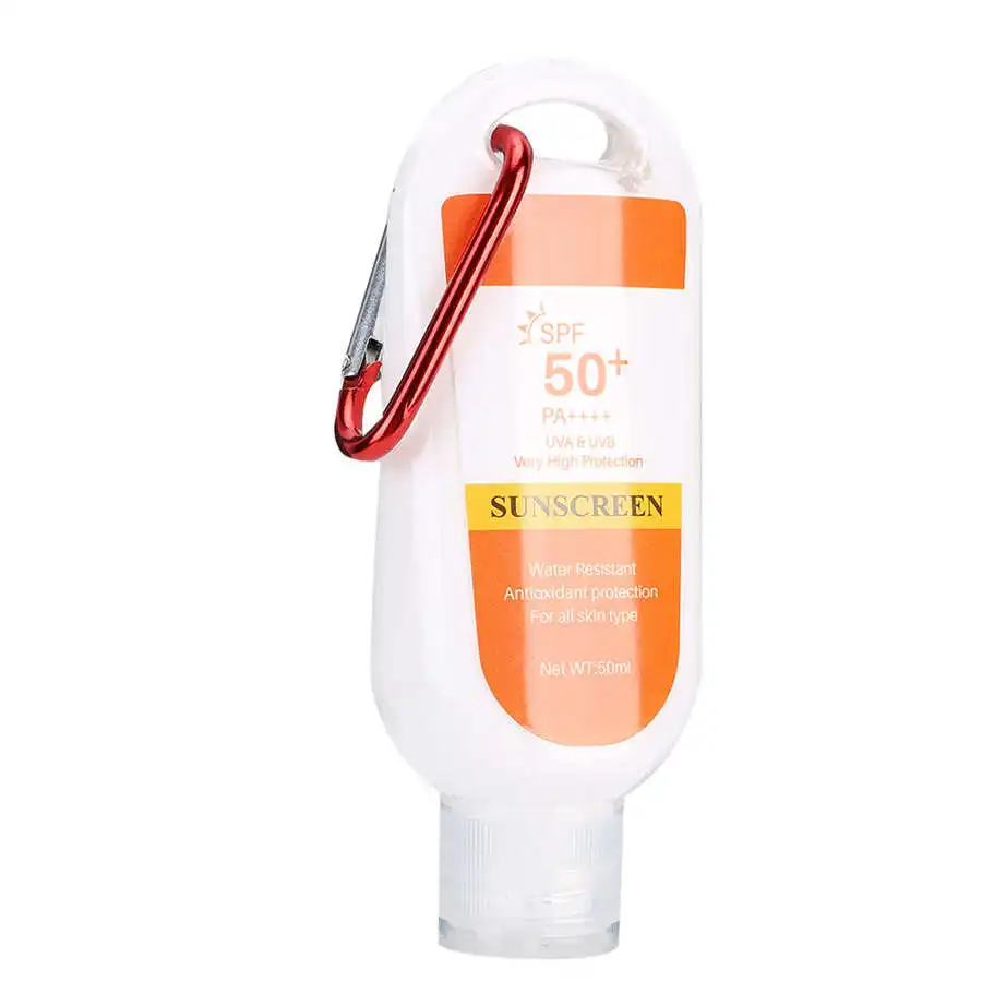 50ml Water Resistant Sun Screen Natural Anti-Sweat Breathable Sun Cream Body Care Tool
50ml Water Resistant Sun Screen Natural Anti-Sweat Breathable Sun Cream Body Care Tool