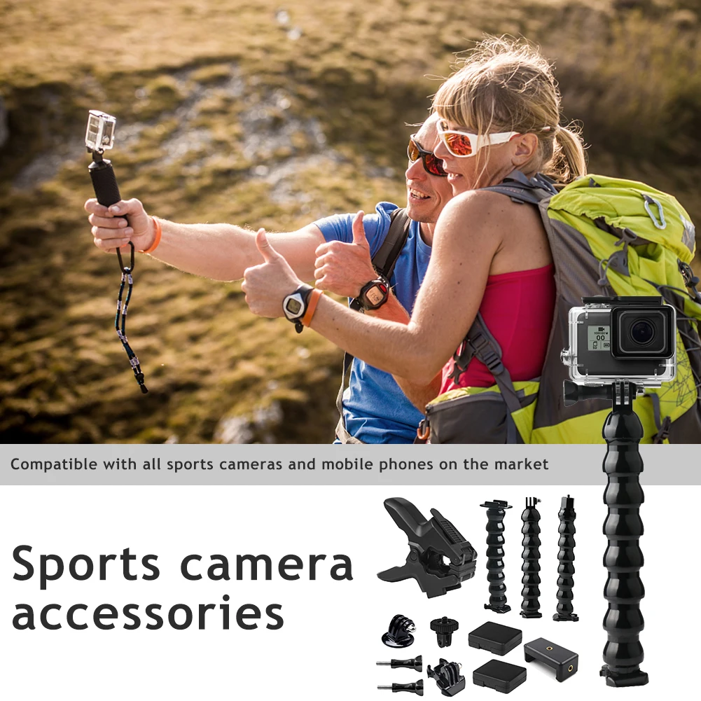 Аксессуары для спортивной экшн-камеры Gopro, шланг, батарейный блок, адаптер для штатива, зажим для телефона, комплект запасных частей для дайв...
Аксессуары для спортивной экшн-камеры Gopro, шланг, батарейный блок, адаптер для штатива, зажим для телефона, комплект запасных частей для дайв...