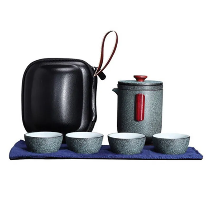 XMT-HOME Travel Tea Set For The Ceremony Kit Portable Travel Chinese Tea Set Pot Cups Storage Bag
XMT-HOME Travel Tea Set For The Ceremony Kit Portable Travel Chinese Tea Set Pot Cups Storage Bag