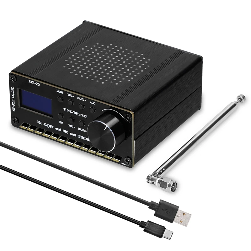 FULL-ATS-20 SI4735 Полнодиапазонный радиоприемник FM AM (MW & SW) SSB (LSB & USB), покрывающий коммерческие любительские радиочастоты
FULL-ATS-20 SI4735 Полнодиапазонный радиоприемник FM AM (MW & SW) SSB (LSB & USB), покрывающий коммерческие любительские радиочастоты