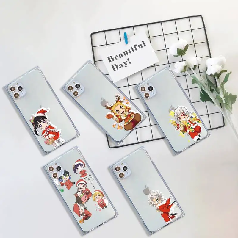 Christmas Demon Slayer Phone Case For iPhone 7 8 11 12 X XS XR MINI Pro Max Plus Clear Square Transparent
Christmas Demon Slayer Phone Case For iPhone 7 8 11 12 X XS XR MINI Pro Max Plus Clear Square Transparent