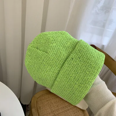 New Reflective Knitted Woolen Hats Female Autumn Winter Personality Student Couple Hats Tide Men Women Hats Beanies Bonnets 
New Reflective Knitted Woolen Hats Female Autumn Winter Personality Student Couple Hats Tide Men Women Hats Beanies Bonnets