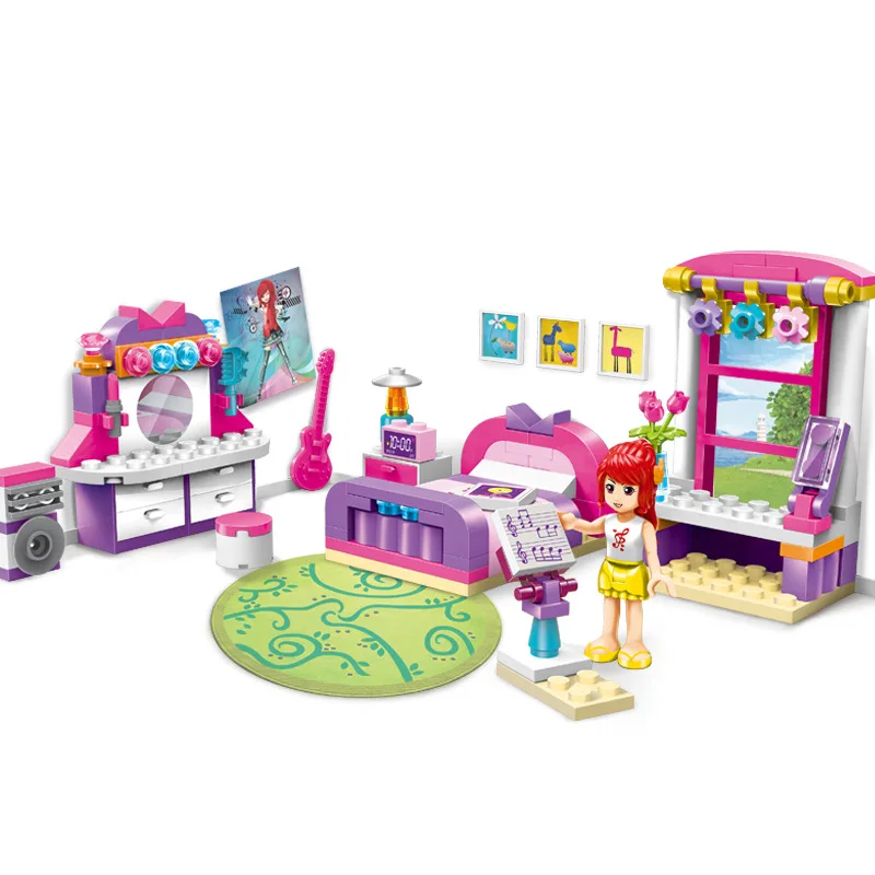 124PCS Enlightenment Building Blocks 2001 Shirley Bedroom Assembly Small Particle Building Blocks Children Toy Gift
124PCS Enlightenment Building Blocks 2001 Shirley Bedroom Assembly Small Particle Building Blocks Children Toy Gift
