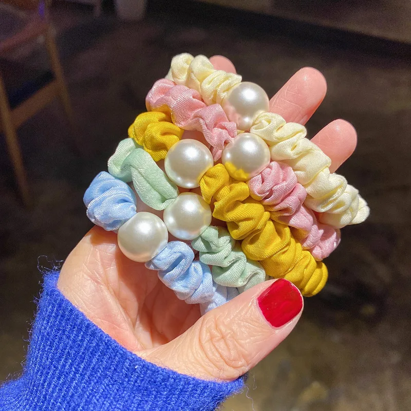 Hair Rope Pearl Korean Version Of The Basic Head Ring Jewelry Hair Rope Rubber Band Korean Ball Head Ladies Hair Accessories
Hair Rope Pearl Korean Version Of The Basic Head Ring Jewelry Hair Rope Rubber Band Korean Ball Head Ladies Hair Accessories