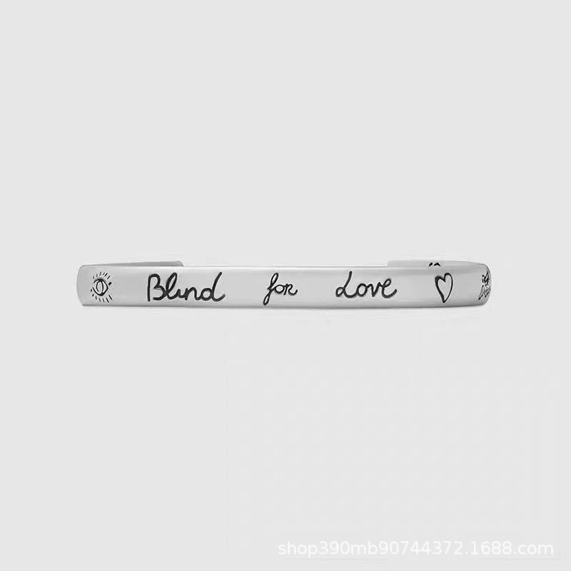 Love Fearless Bracelet Pattern Letter G European and American Couple Bracelet Opening Retro Old Men and Women Couples Holiday Gi
Love Fearless Bracelet Pattern Letter G European and American Couple Bracelet Opening Retro Old Men and Women Couples Holiday Gi