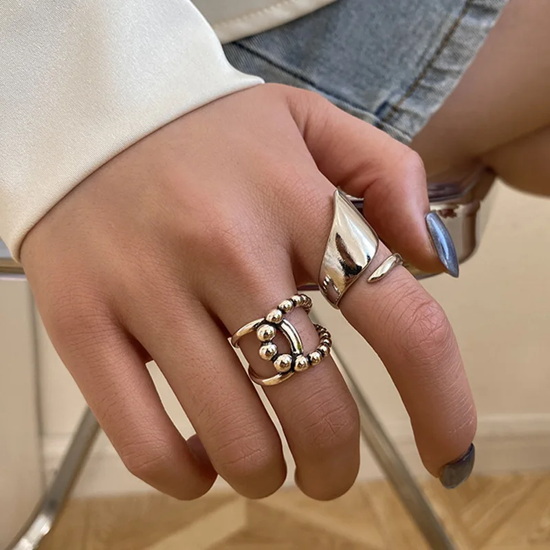 Network red tide hip hop punk disco cross double C ring men and women fashion personality Korean ins index finger ring ring wome
Network red tide hip hop punk disco cross double C ring men and women fashion personality Korean ins index finger ring ring wome