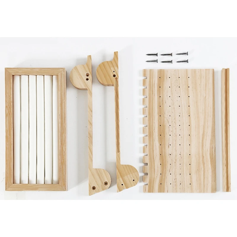 Jewelry Organizer Wood Basic Storage Box - 3 Tier Jewelry Stand for Necklaces Bracelet Earrings /Ring Tray
Jewelry Organizer Wood Basic Storage Box - 3 Tier Jewelry Stand for Necklaces Bracelet Earrings /Ring Tray