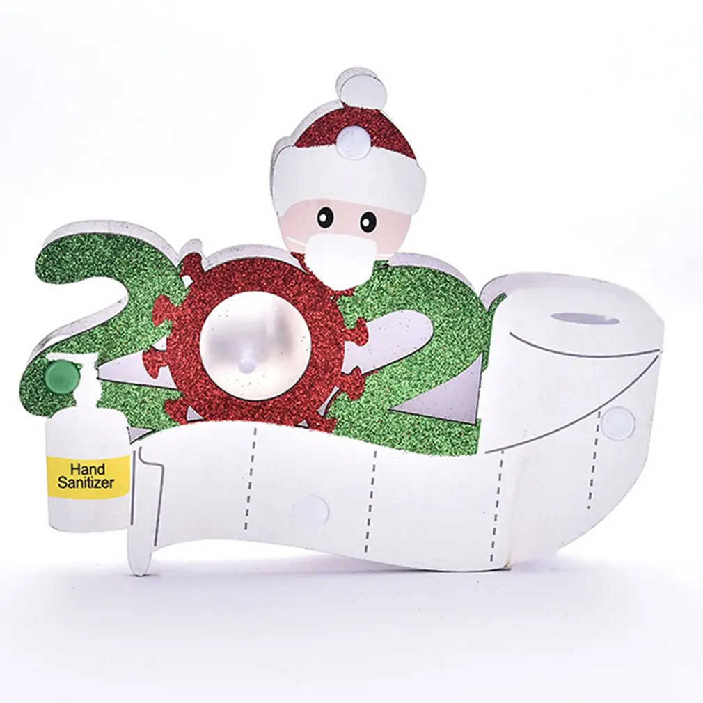 2020 Quarantine Christmas Party Decoration Gift Santa Claus With Mask Personalized Xmas Tree Ornament All Series Drop Shipping
2020 Quarantine Christmas Party Decoration Gift Santa Claus With Mask Personalized Xmas Tree Ornament All Series Drop Shipping