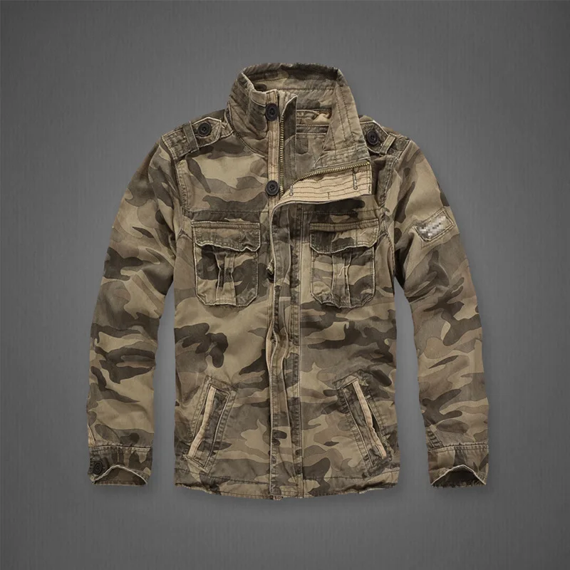 2021 autumn and winter new Korean style washed and old slim cotton jacket men's cotton jacket plus size camouflage clothing
2021 autumn and winter new Korean style washed and old slim cotton jacket men's cotton jacket plus size camouflage clothing