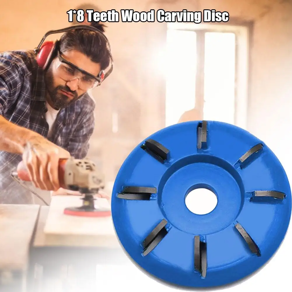 8 Teeth Wood Carving Disc 90MM Woodworking Milling Cutter Tool Polishing Wheel for 16MM Aperture Angle Grinder
8 Teeth Wood Carving Disc 90MM Woodworking Milling Cutter Tool Polishing Wheel for 16MM Aperture Angle Grinder