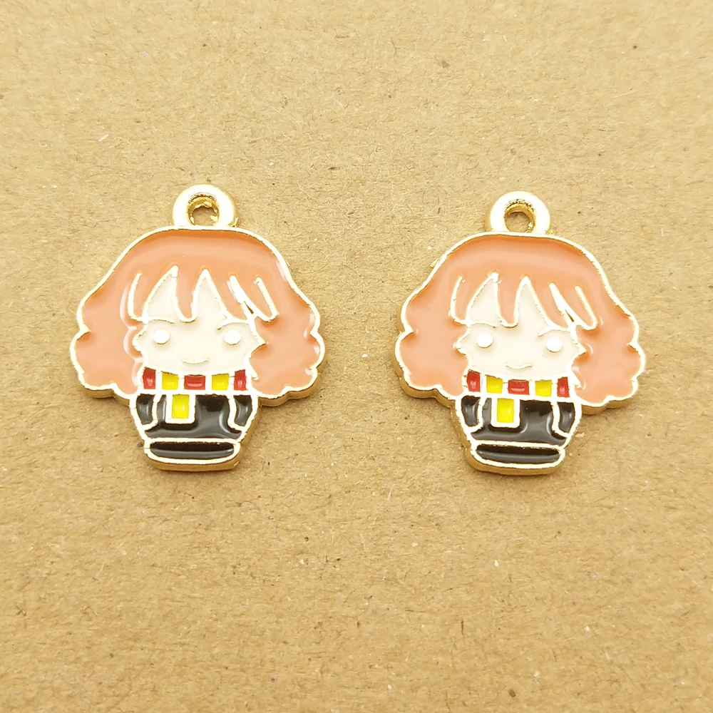 10pcs 15x17mm enamel girl charms for jewelry making cute earring pendant bracelet necklace charm
10pcs 15x17mm enamel girl charms for jewelry making cute earring pendant bracelet necklace charm