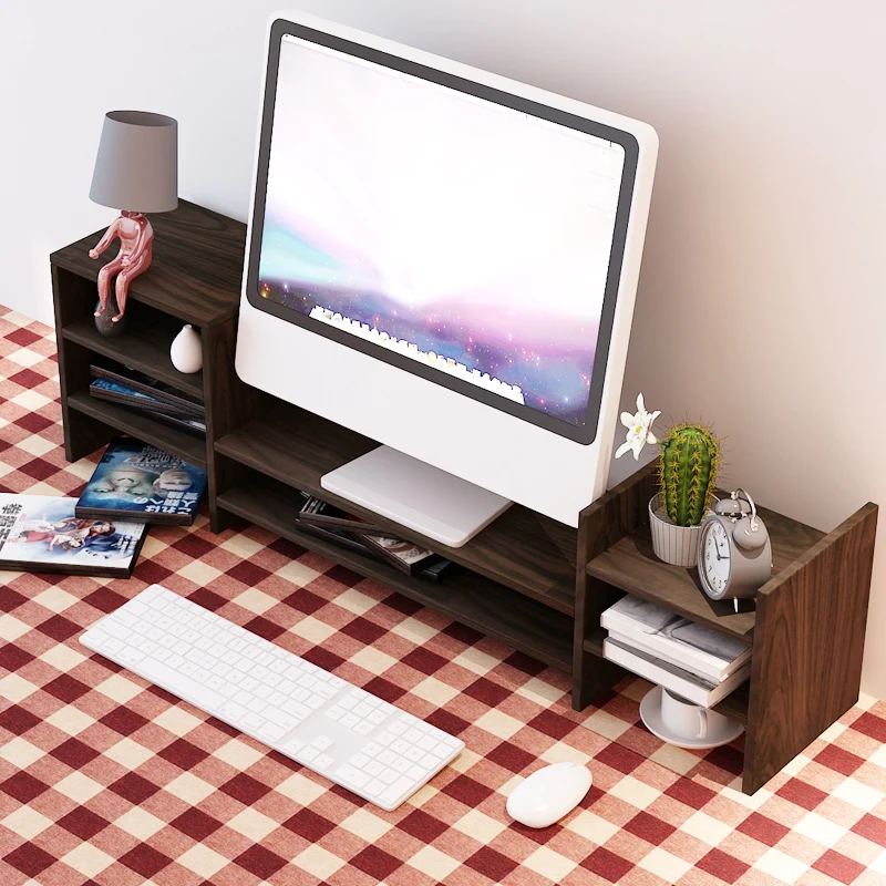 High Quality Computer Keyboard Shelf Monitor Desktop Storage Rack Raise Monitor Base Screen
High Quality Computer Keyboard Shelf Monitor Desktop Storage Rack Raise Monitor Base Screen