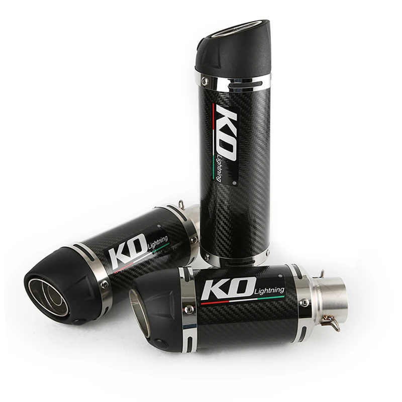 51mm Carbon Fiber Exhaust Pipe Motorcycle 250mm 315mm 380mm Mufflers with Removable DB Killer Escape for FZ6 ZX6R ZX10R GSXR1000
51mm Carbon Fiber Exhaust Pipe Motorcycle 250mm 315mm 380mm Mufflers with Removable DB Killer Escape for FZ6 ZX6R ZX10R GSXR1000