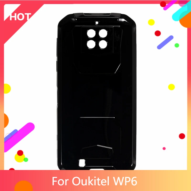 Фото WP6 чехол Матовая Мягкая силиконовая задняя накладка из ТПУ для Oukitel телефона