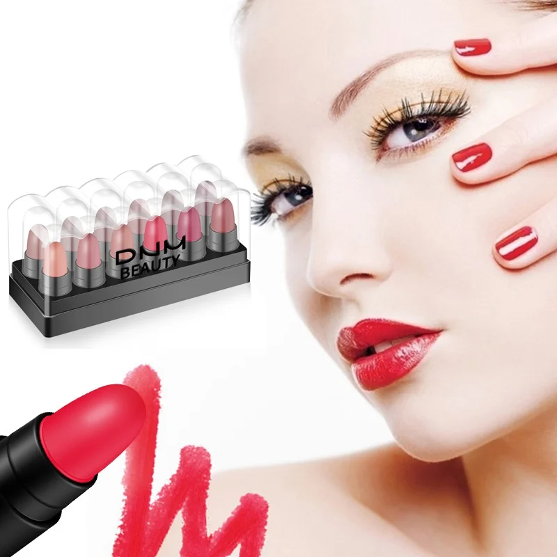 12 Pcs/set Mini Lipstick Set Waterproof Non-Stick Cup Jelly Change Color Lipstick Matte Lipstick Lip Balm Kit
12 Pcs/set Mini Lipstick Set Waterproof Non-Stick Cup Jelly Change Color Lipstick Matte Lipstick Lip Balm Kit