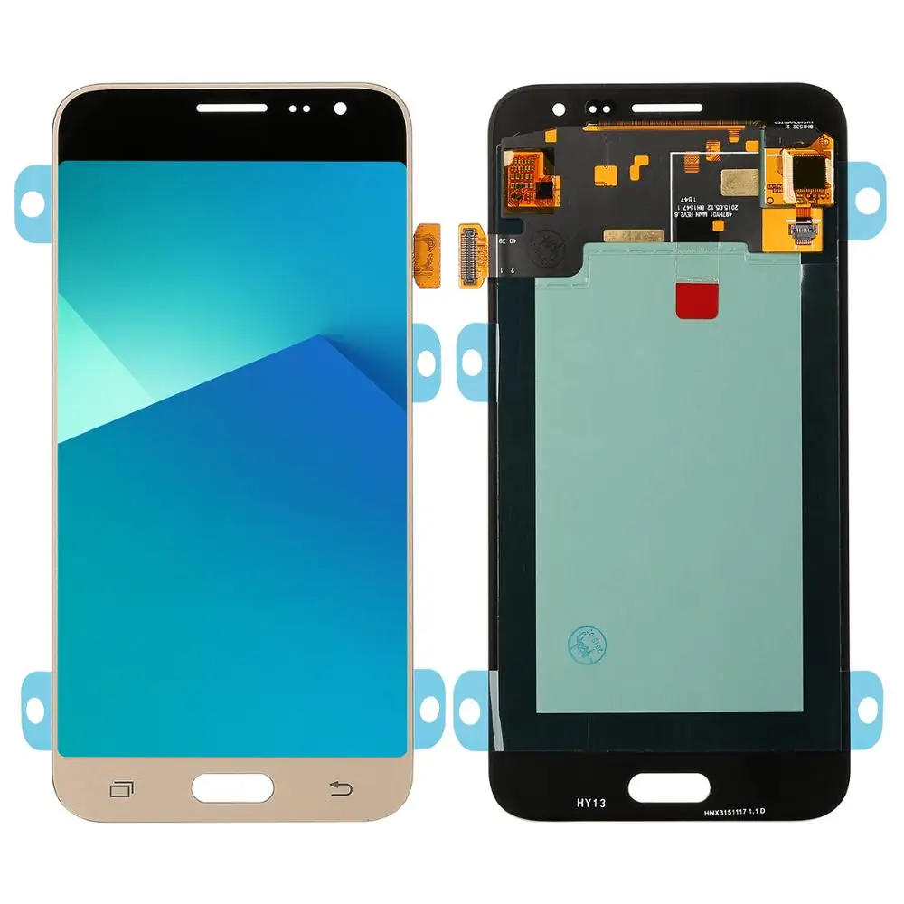 For Samsung Galaxy J3 2016 J320 J320A J320F J320P J320M J320FN LCD Display + Touch Digitizer Assembly Super Amoled | Мобильные