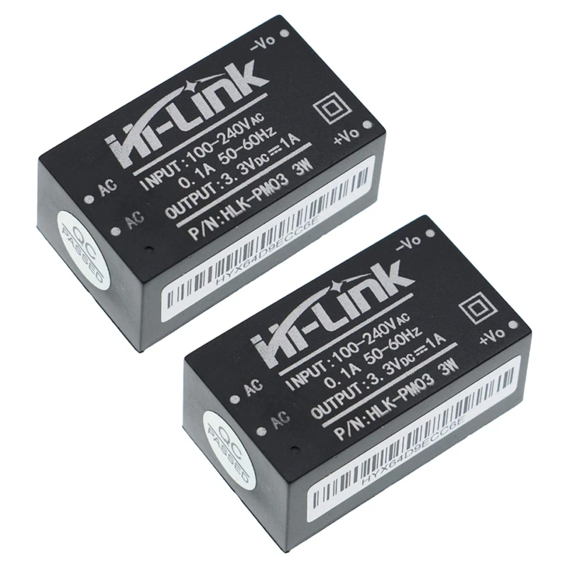 Лидер продаж-HI-LINK 2 предмета HLK-PM03 понижающий Питание модуль 220V 3,3 V 3W AC DC мини Размеры изолированный Шаг вниз Питание модуль
Лидер продаж-HI-LINK 2 предмета HLK-PM03 понижающий Питание модуль 220V 3,3 V 3W AC DC мини Размеры изолированный Шаг вниз Питание модуль