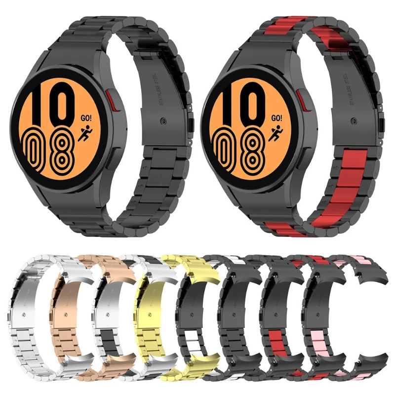 Совместим с Samsung Galaxy Watch 4/Watch4, классические регулируемые спортивные металлические браслеты, водонепроницаемый браслет, Прямая поставка
Совместим с Samsung Galaxy Watch 4/Watch4, классические регулируемые спортивные металлические браслеты, водонепроницаемый браслет, Прямая поставка