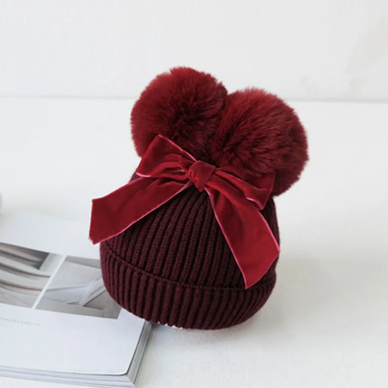 Baby Stuff Double Pompom Hat Winter Knitted Kids Baby Girl Hat Warm Thicker Children Infant Beanie Cap Bonnet Casquette Enfant
Baby Stuff Double Pompom Hat Winter Knitted Kids Baby Girl Hat Warm Thicker Children Infant Beanie Cap Bonnet Casquette Enfant